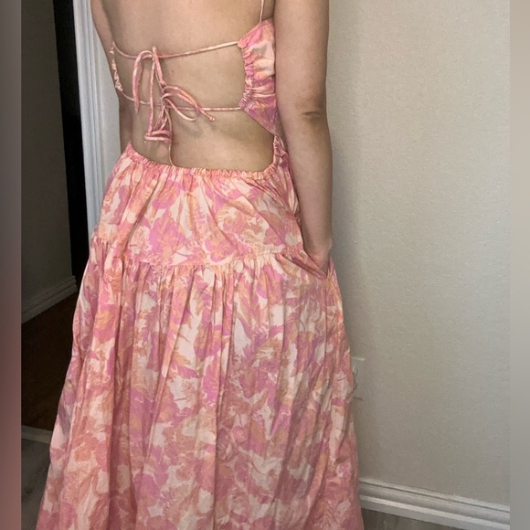 Olivaceous Summer Maxi Dress Size Medium - Picture 4 of 14